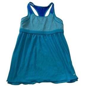 Brooks Women’s Racerback Athletic‎ Tank Top Size S/P Turquoise Blue
